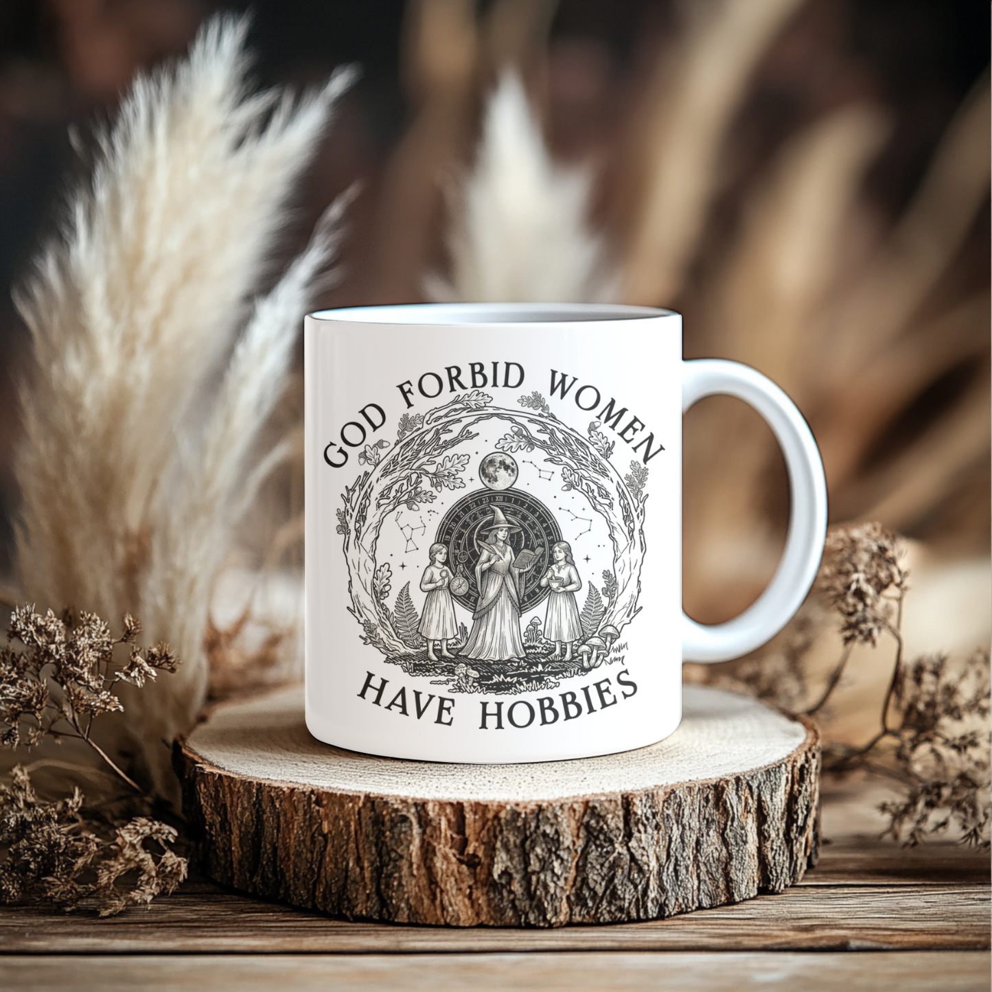 God Forbid Women Have Hobbies Mug | Witchy Gift for Her