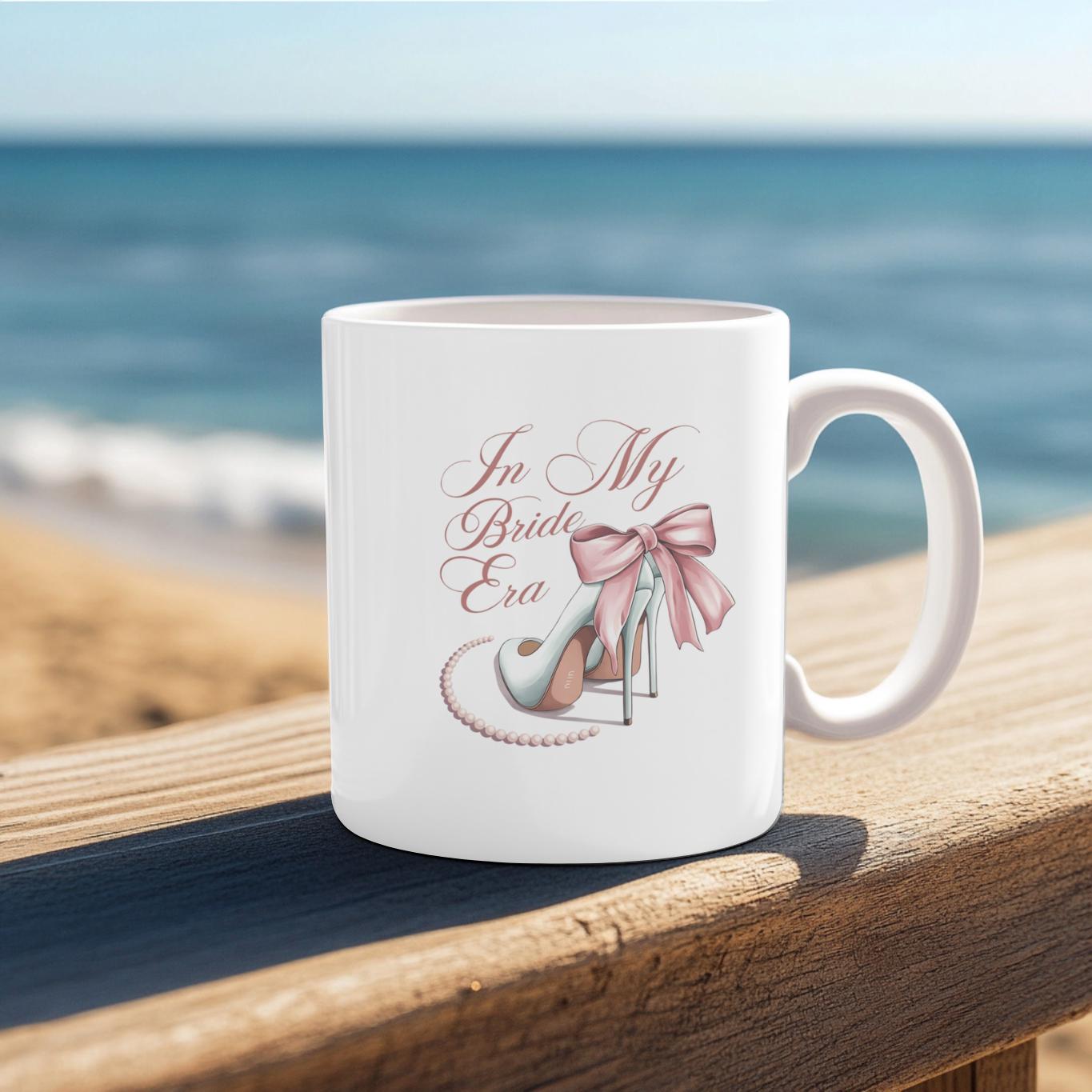 In My Bride Era Mug, Future Mrs Coffee Cup, Bridal Shower Gift for Bride, Engagement Gift, Bride to Be Gift