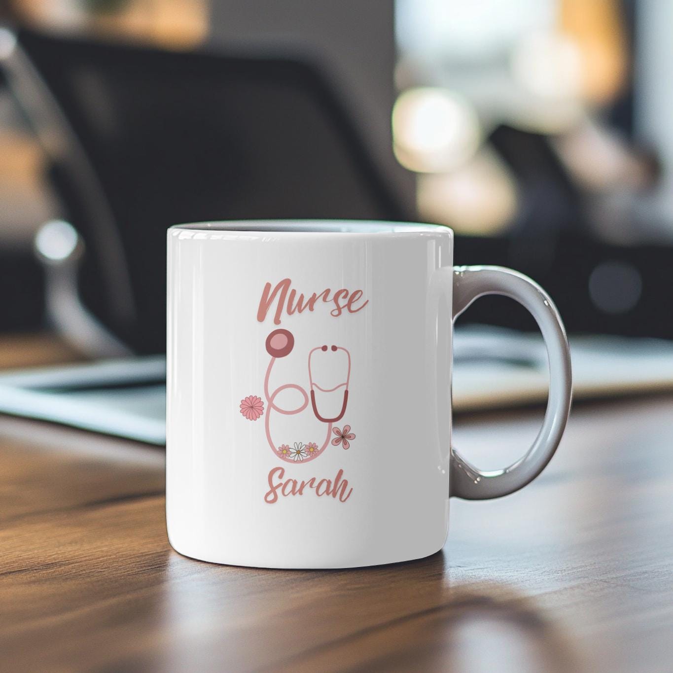 Personalised nurse mug with name , NHS nurse Thank you gift , New nurse present , Hospital Nurse gift , Medical student gift , Gift for her