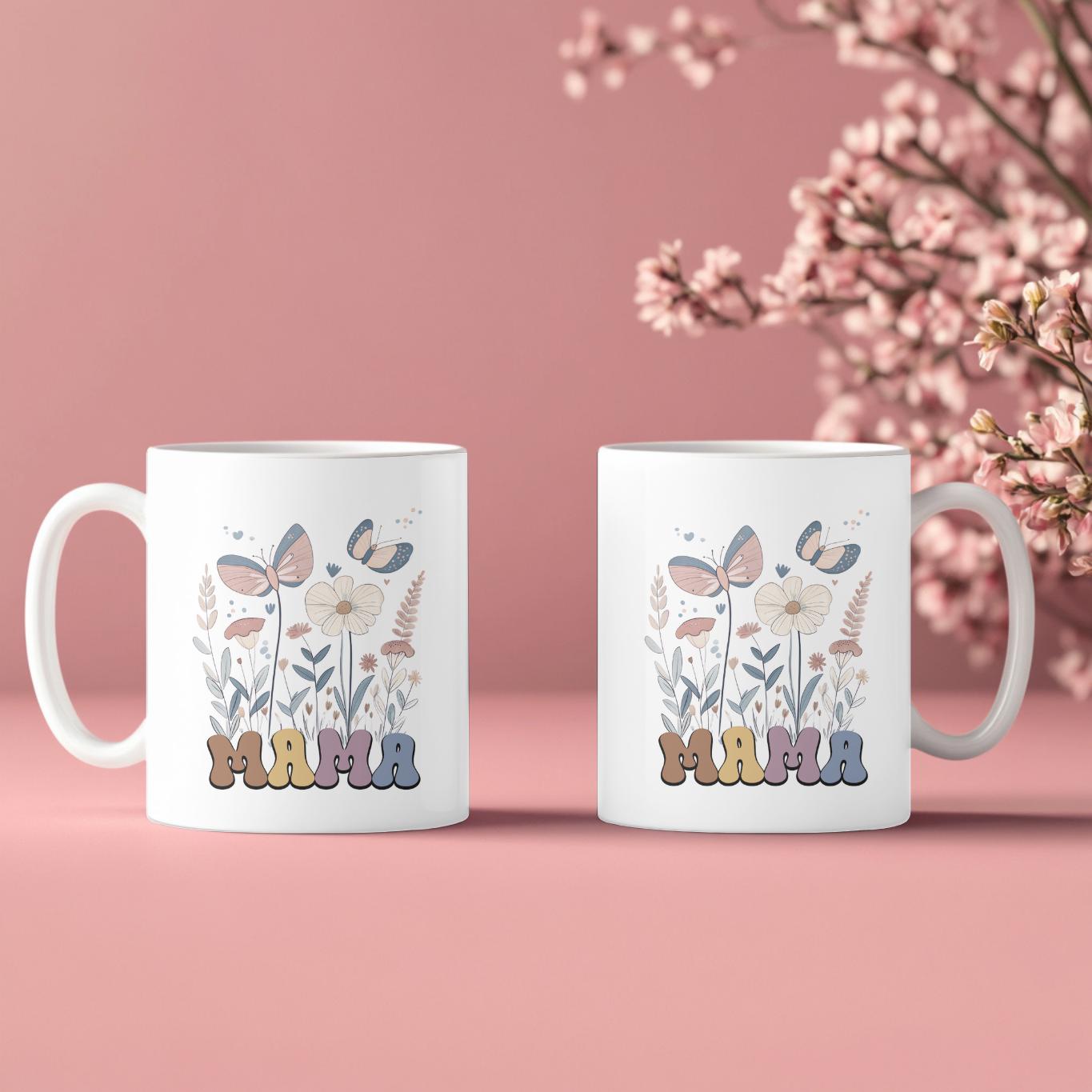 Custom Mama Mug, Mother's Day Coffee Mug, Mothers Day Gift for New Mom Gift, Pregnancy Gift, Baby Shower Gift