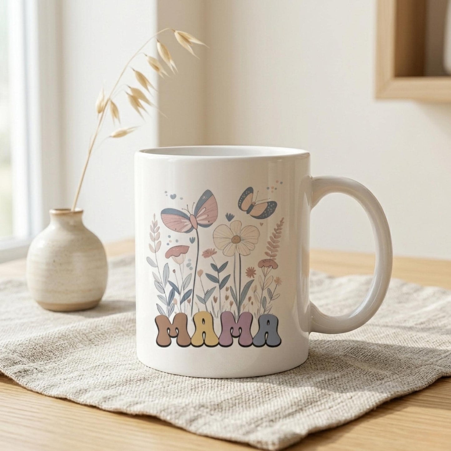 Custom Mama Mug, Mother's Day Coffee Mug, Mothers Day Gift for New Mom Gift, Pregnancy Gift, Baby Shower Gift
