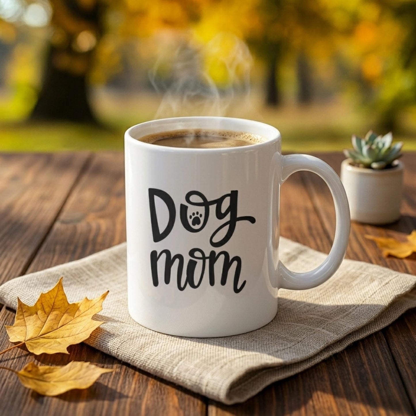 Dog Mom Mug Mother's Day Gift, Pet Mama Coffee Cup, Cute Dog Lover Gift for Her, Aesthetic Fur Mama Present, New Dog Mom Mug