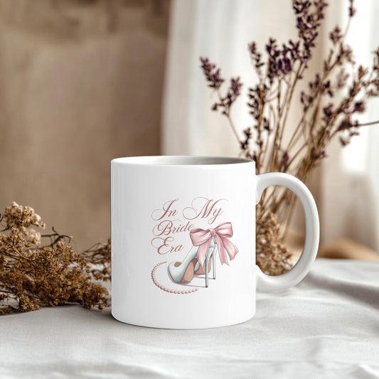 In My Bride Era Mug, Future Mrs Coffee Cup, Bridal Shower Gift for Bride, Engagement Gift, Bride to Be Gift