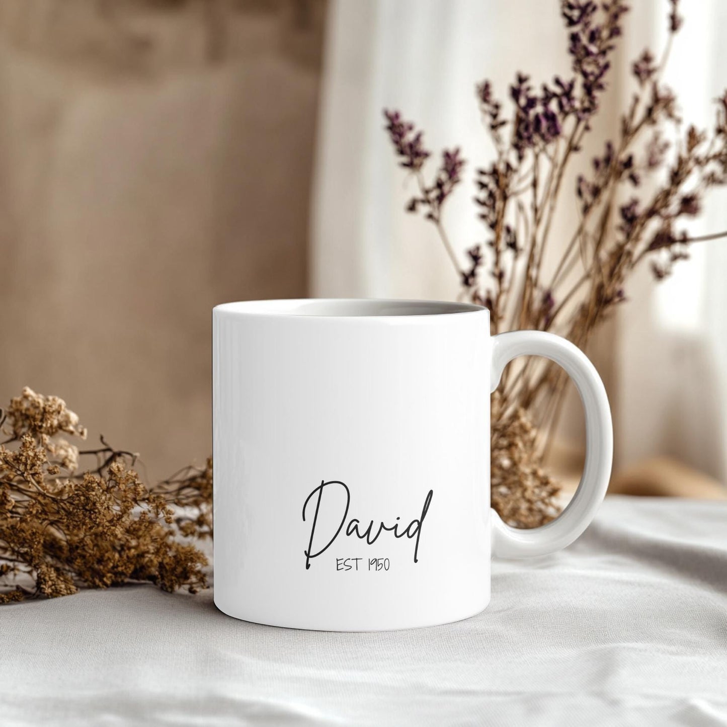 Personalized 70th Birthday Mug - Custom 70 Year Old Gift for Men Women - Funny Coffee Cup