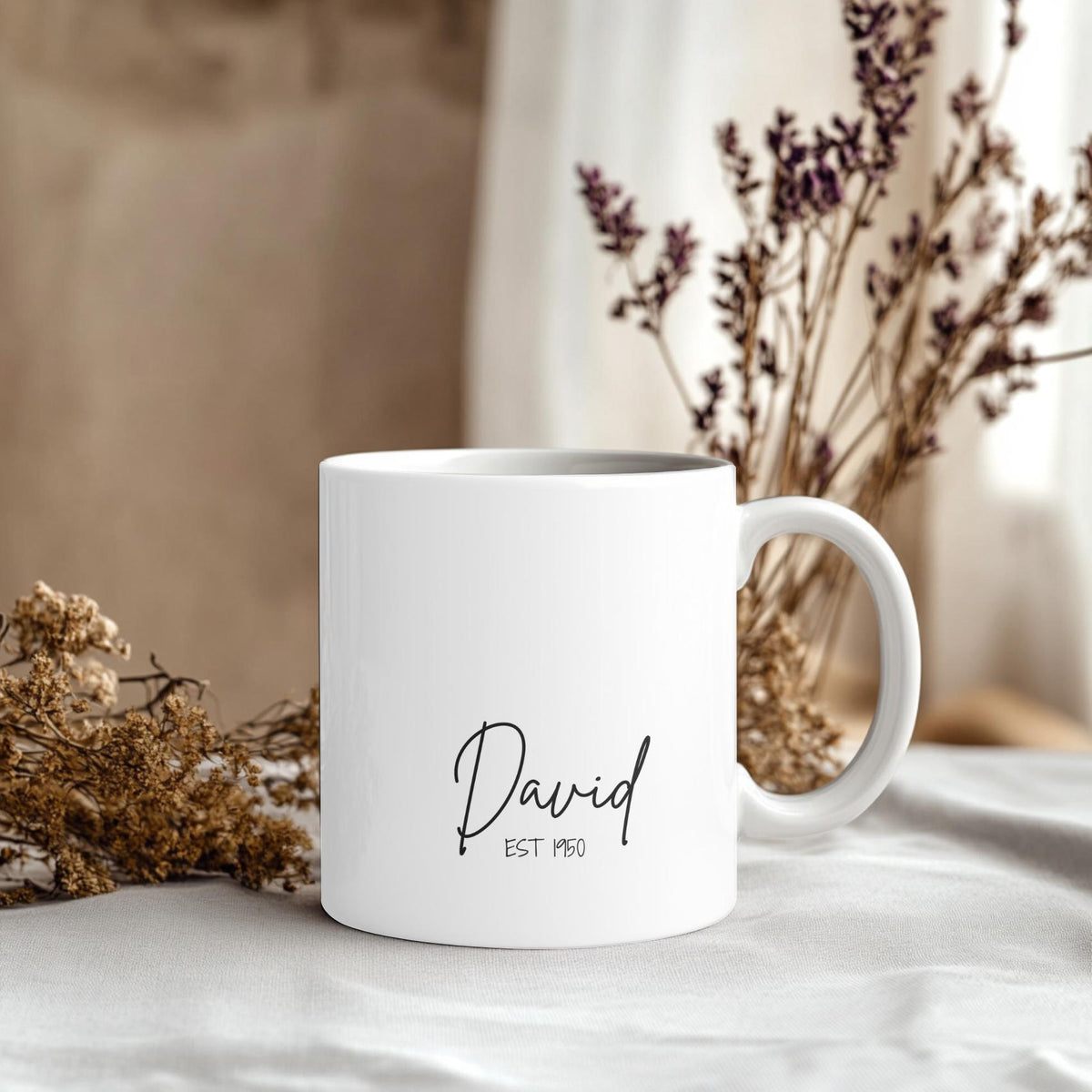 Personalized 70th Birthday Mug - Custom 70 Year Old Gift for Men Women - Funny Coffee Cup