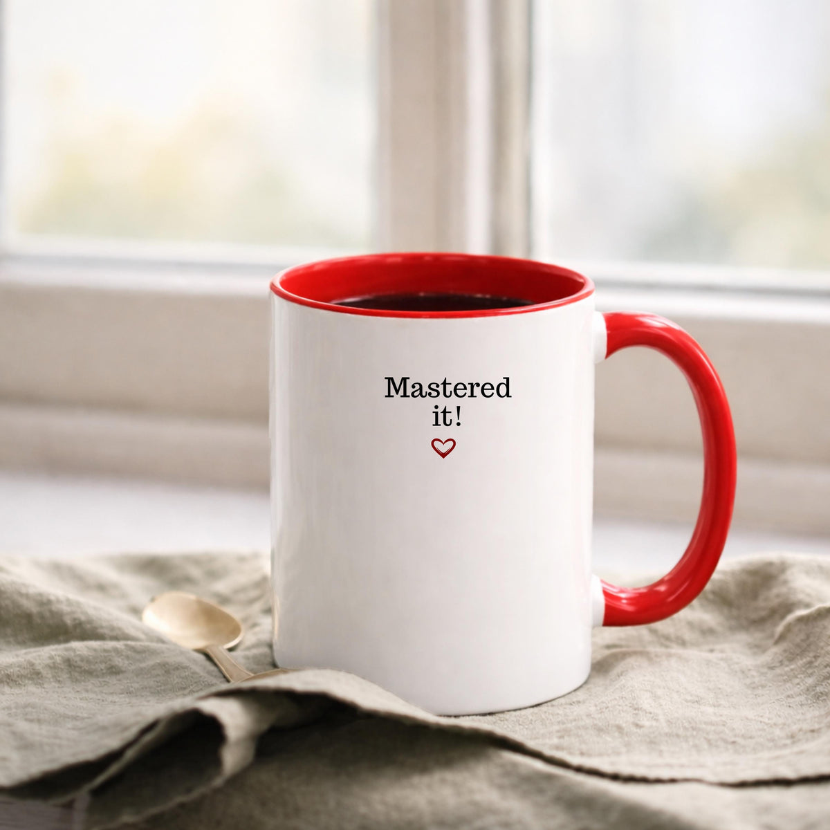 Masters Graduation Mug, Masters Degree Gift, Grad Gifts For Son, Daughter, Class of 2026