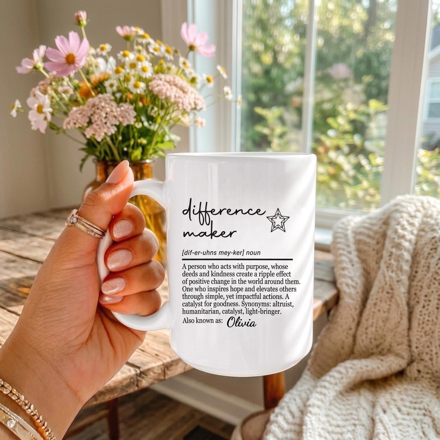 Personalized 70th Birthday Mug - Custom 70 Year Old Gift for Men Women - Funny Coffee Cup