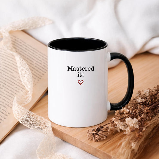 Masters Graduation Mug, Masters Degree Gift, Grad Gifts For Son, Daughter, Class of 2026