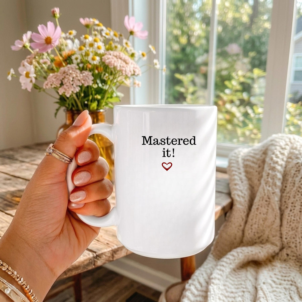 Masters Graduation Mug, Masters Degree Gift, Grad Gifts For Son, Daughter, Class of 2026