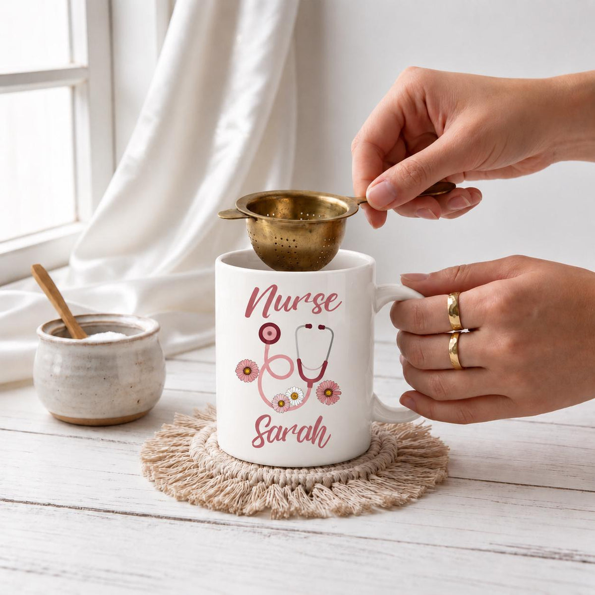 Personalised nurse mug with name , NHS nurse Thank you gift , New nurse present , Hospital Nurse gift , Medical student gift , Gift for her